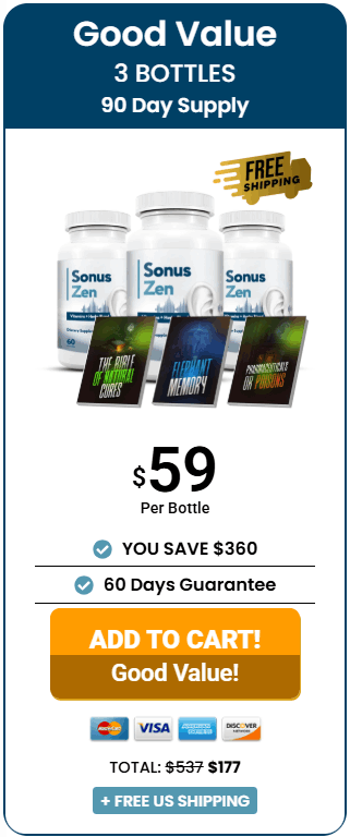 Buy SonusZen 3 Bottle