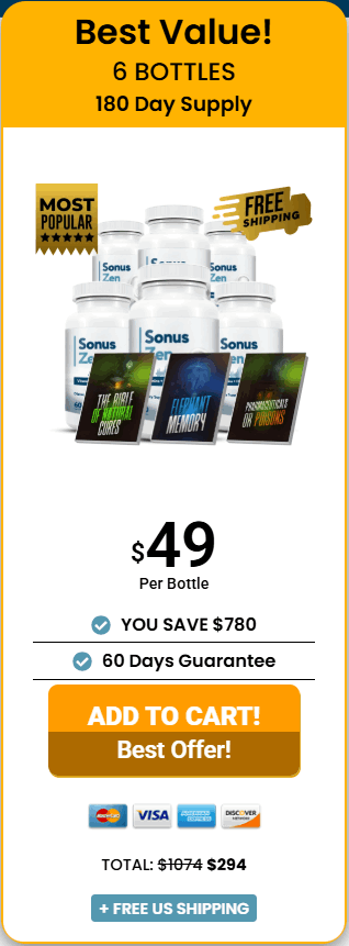 Buy SonusZen 6 Bottle